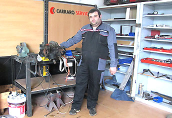 Technicien de DDPA certifi Carraro